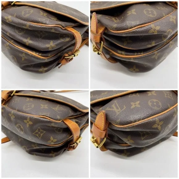 💎 GORGEOUS 💎Authentic Louis Vuitton crossbody SAUMUR pm - Picture 6 of 12